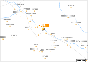 map of Kūlāb