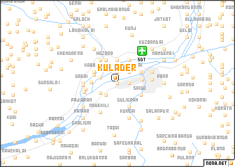 map of Kulader