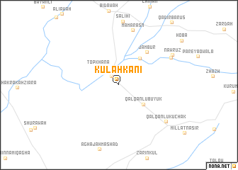 map of Kūlah Kānī