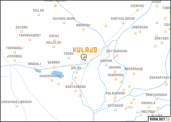map of Kulajō