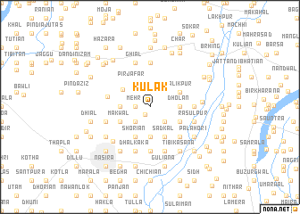 map of Kulak