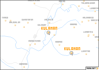 map of Kulaman