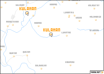 map of Kulaman