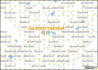 map of Kulankattiwewa