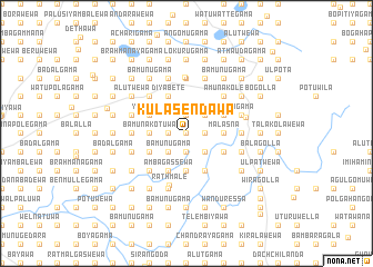 map of Kulasendawa