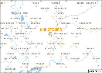 map of Kulataung