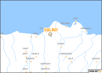 map of Kulavi