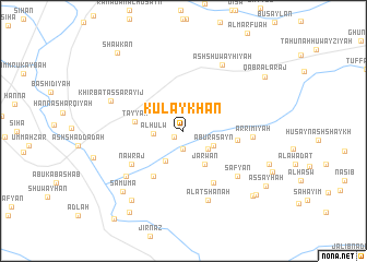 map of Kulaykhān