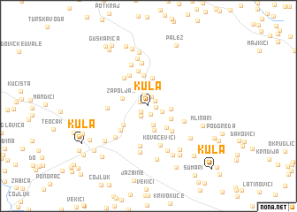 map of Kula