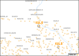 map of Kula