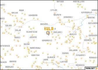 map of Kula