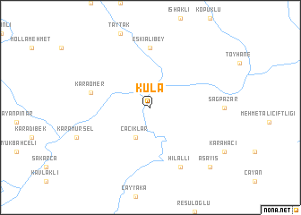 map of Kula