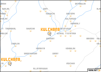 map of Kulʼchara