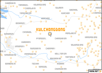 map of Kulchŏng-dong