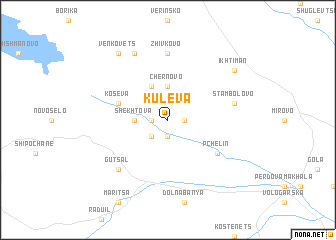map of Kuleva