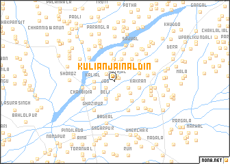 map of Kulian Jaināldin