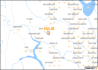 map of Kulia