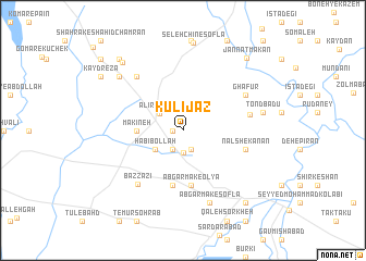 map of Kūlī Jāz