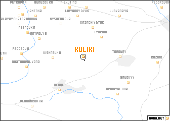 map of Kuliki