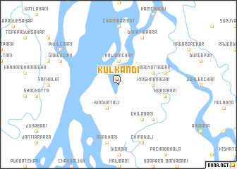 map of Kulkāndi