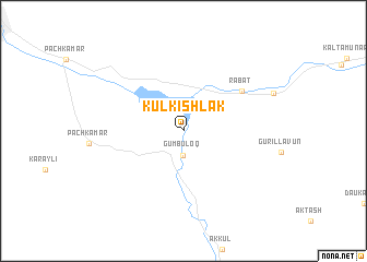 map of Kulʼ-Kishlak