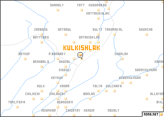 map of Kulʼ-Kishlak