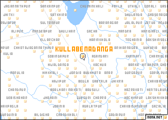 map of Kulla Benādānga
