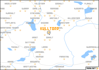 map of Kulltorp