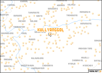 map of Kullyang-gol