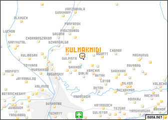 map of Kulʼmakmidi