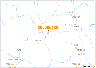 map of Kulua-Loko