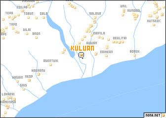map of Kuluan