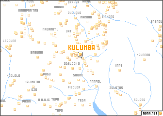 map of Kulumba