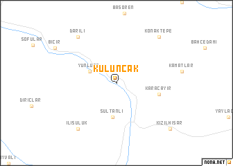 map of Kuluncak