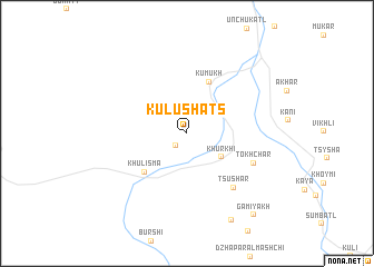 map of Kulushats