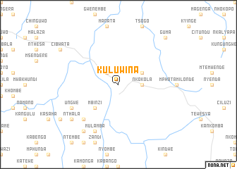 map of Kuluwina