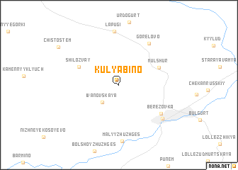 map of Kulyabino