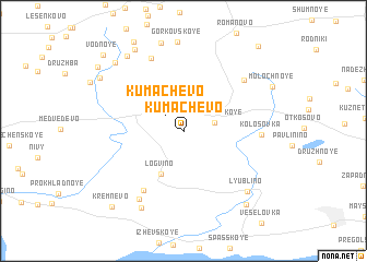 map of Kumachëvo