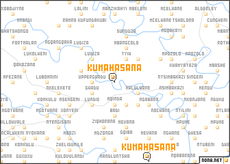 map of KuMahasana