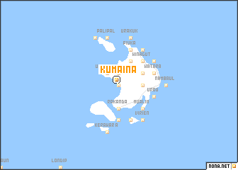 map of Kumaina