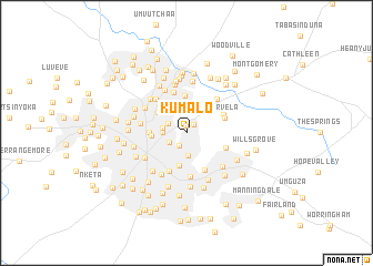 map of Kumalo