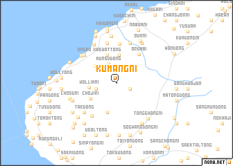 map of Kŭmang-ni