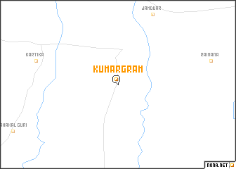 map of Kumārgrām