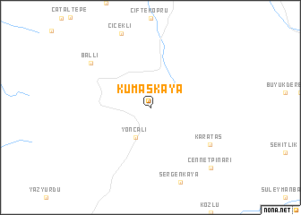 map of Kumaşkaya