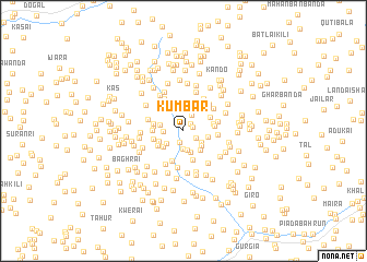 map of Kumbar