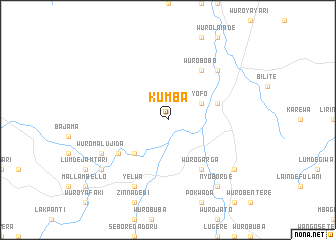 map of Kumba