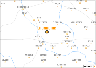 map of Kümbekir