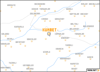 map of Kümbet