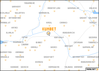 map of Kümbet