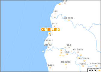 map of Kumbiling
